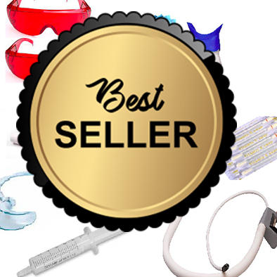 BEST SELLER Starterspakket tanden bleken 10 klanten inclusief TBL 500 Tafelmodel (klip) bleeklamp